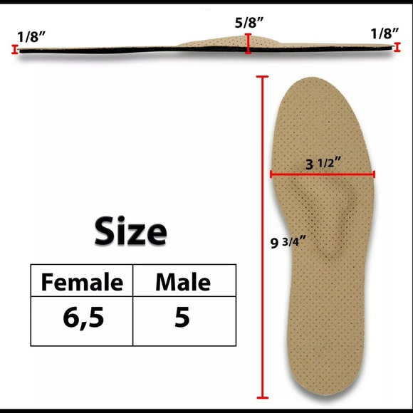 Metatarsal Arch Support Shock Absorption Insoles - Picture 5 of 15